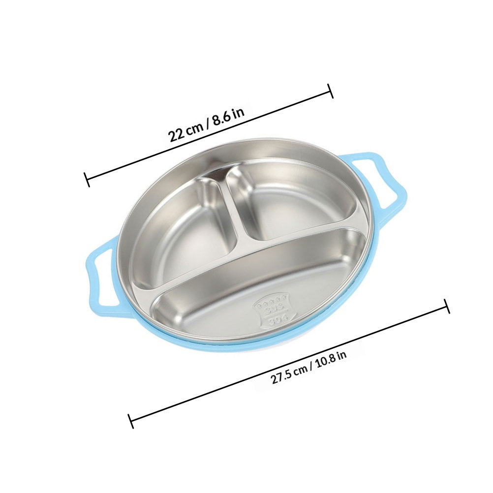 طبق تقديم وتخزين الطعام للأطفا - مراجعة Food Storage With Dividers وسعره