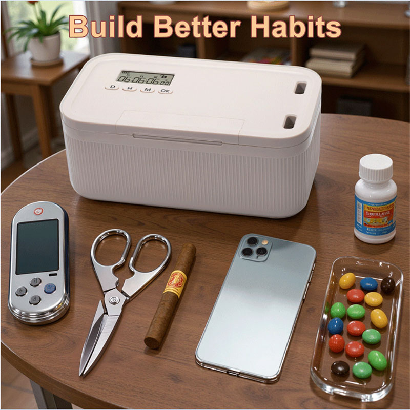 صندوق قفل مؤقت بوضعين، حاوية ق - مراجعة Food Storage With Lock وسعره