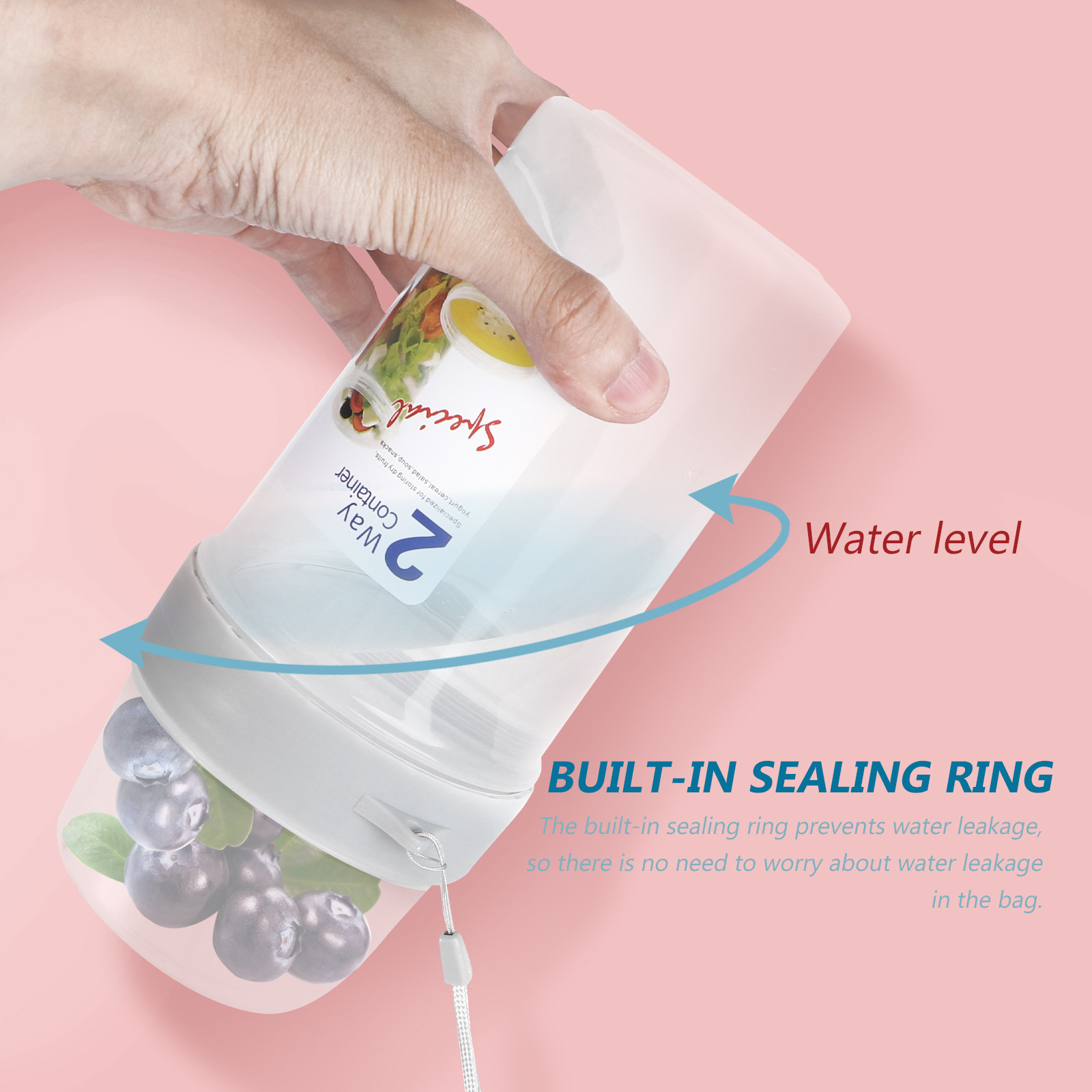 صندوق تخزين مزدوج الطبقات محكم - مراجعة Food Storage Plastic Boxes وسعره