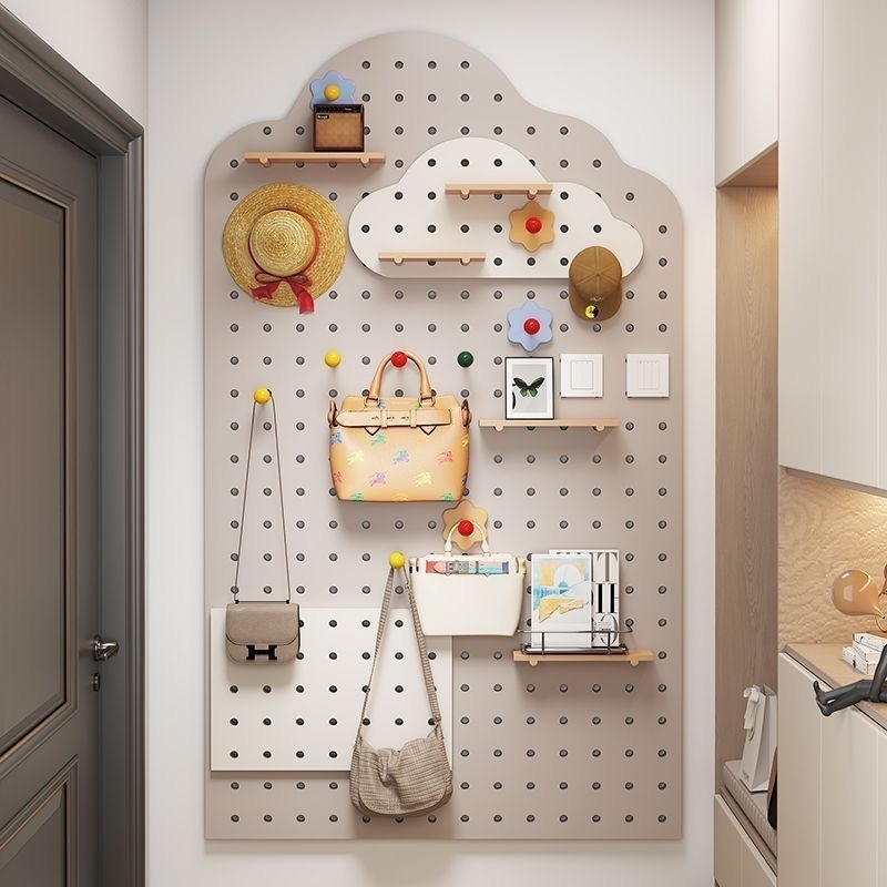 رف حائط خشبي بفتحات، لوح تخزين - مراجعة Food Storage Home وسعره