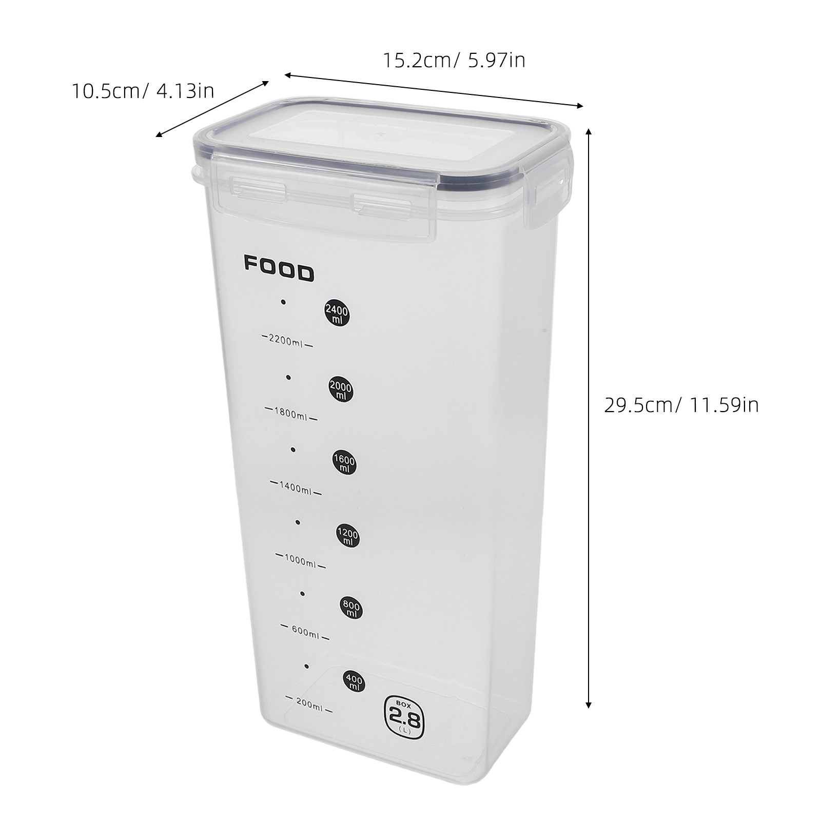 حاويتان لتخزين الحبوب محكمتان  - مراجعة Food Storage Canister وسعره