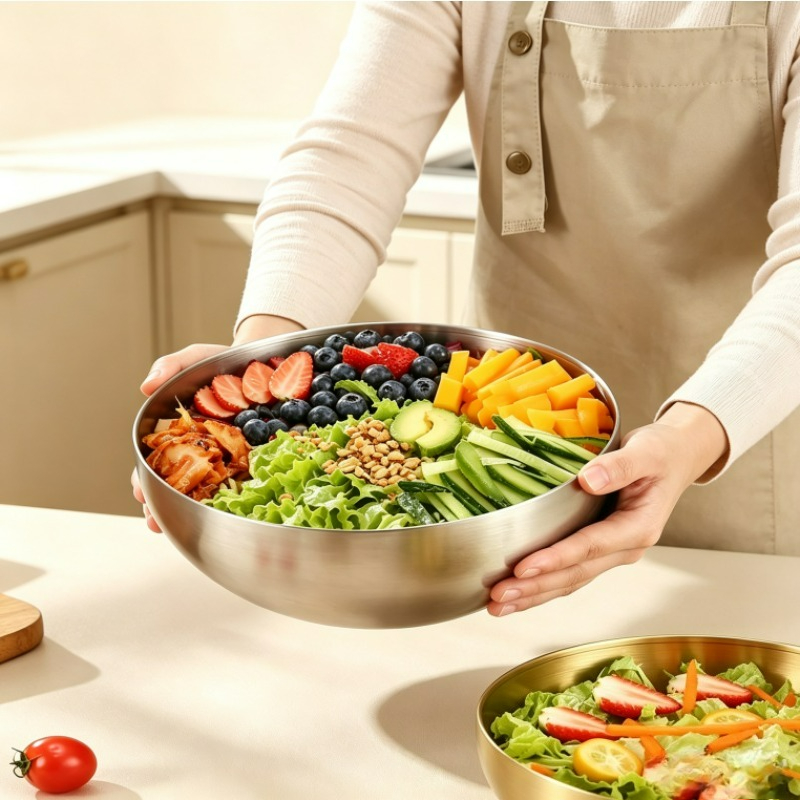 أوعية خلط من الفولاذ المقاوم ل - مراجعة Food Storage Stainless Steel Containers وسعره