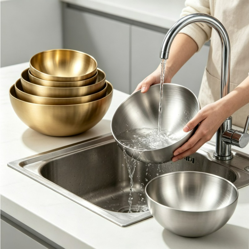 أوعية خلط من الفولاذ المقاوم ل - مراجعة Food Storage Stainless Steel Containers وسعره