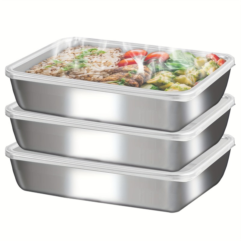 3 قطع من صناديق تخزين الطعام ا - مراجعة Food Storage Containers Xl وسعره