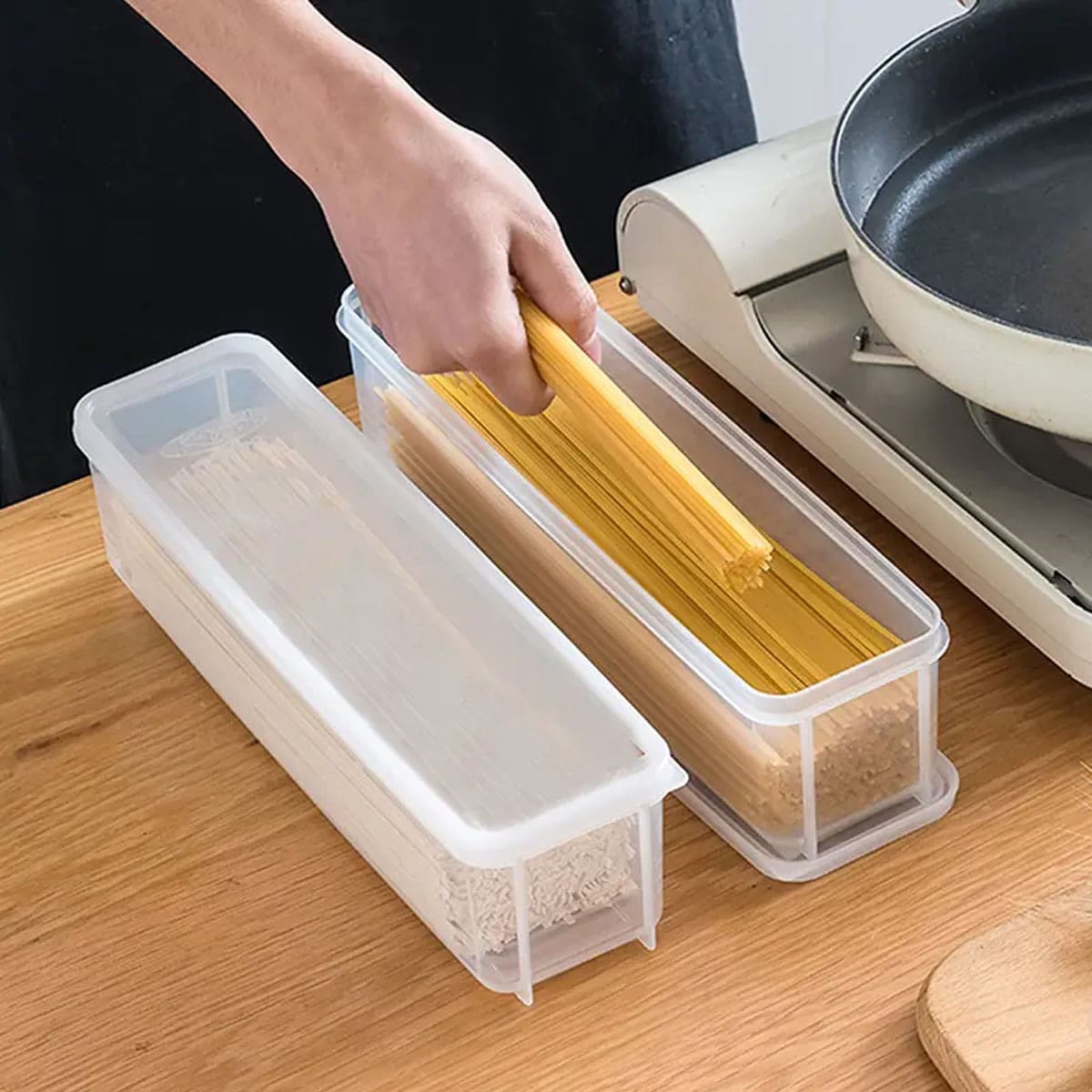 صندوق تخزين بلاستيكي شفاف، علب - مراجعة Food Storage Heat وسعره